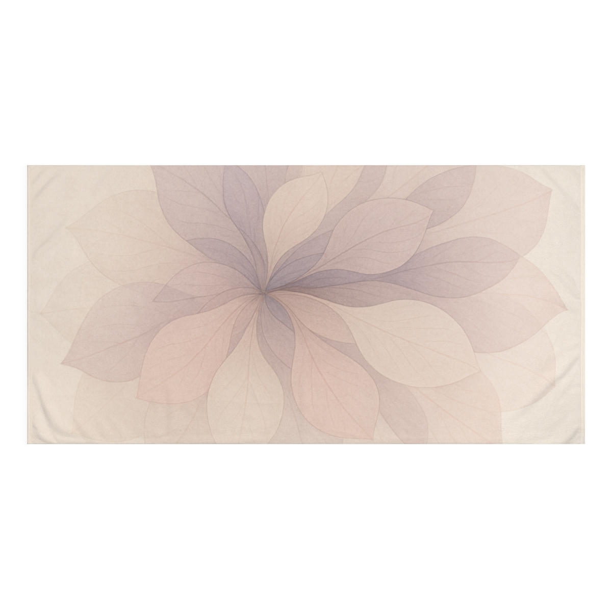 Petal Layer Harmony designer printed towels