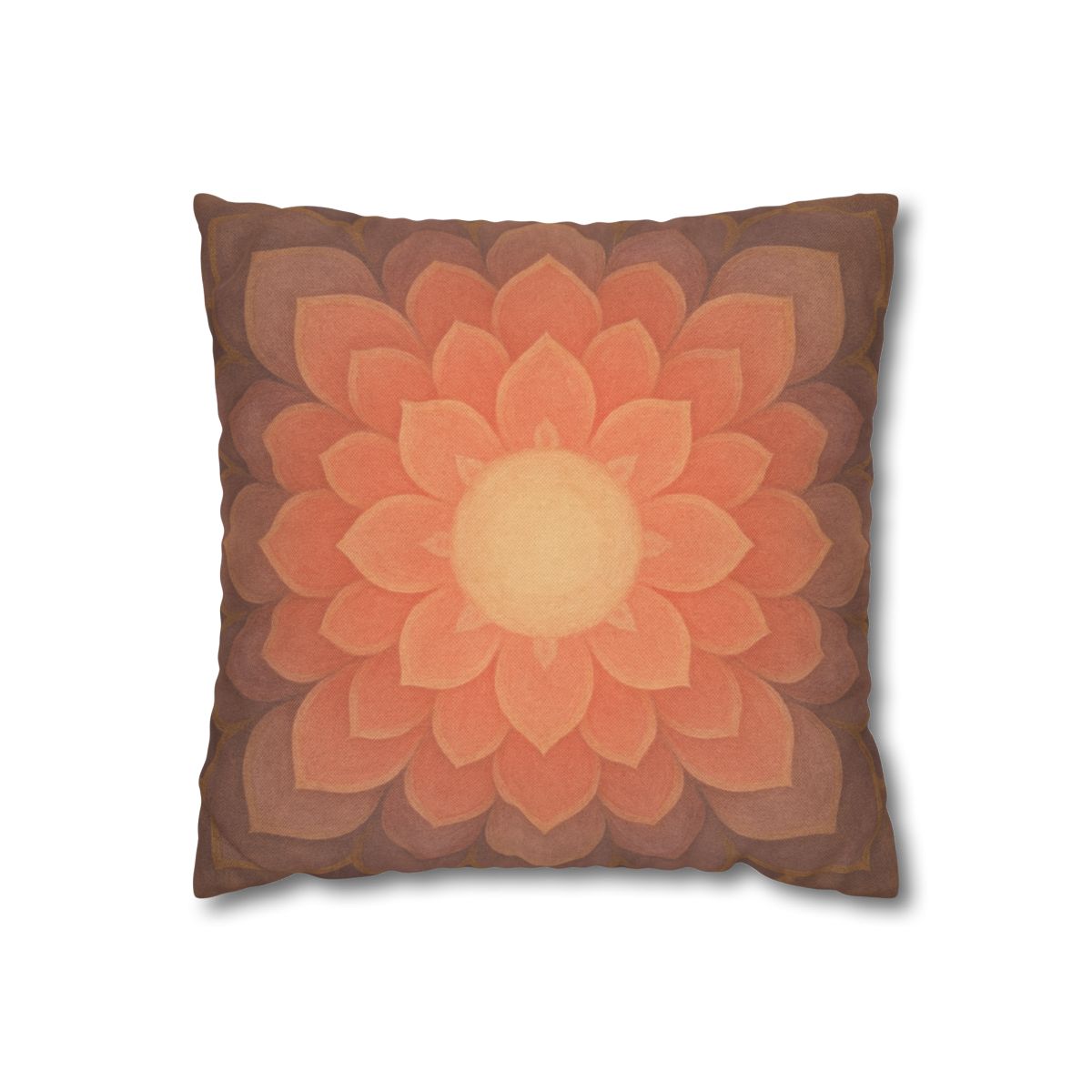 Petal Mandala Overlay stylish decorative pillowcases