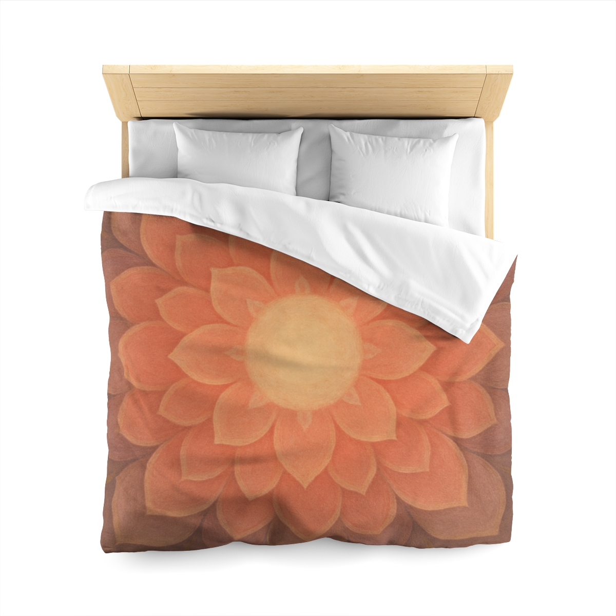 Petal Mandala Overlay trendy bedroom duvets
