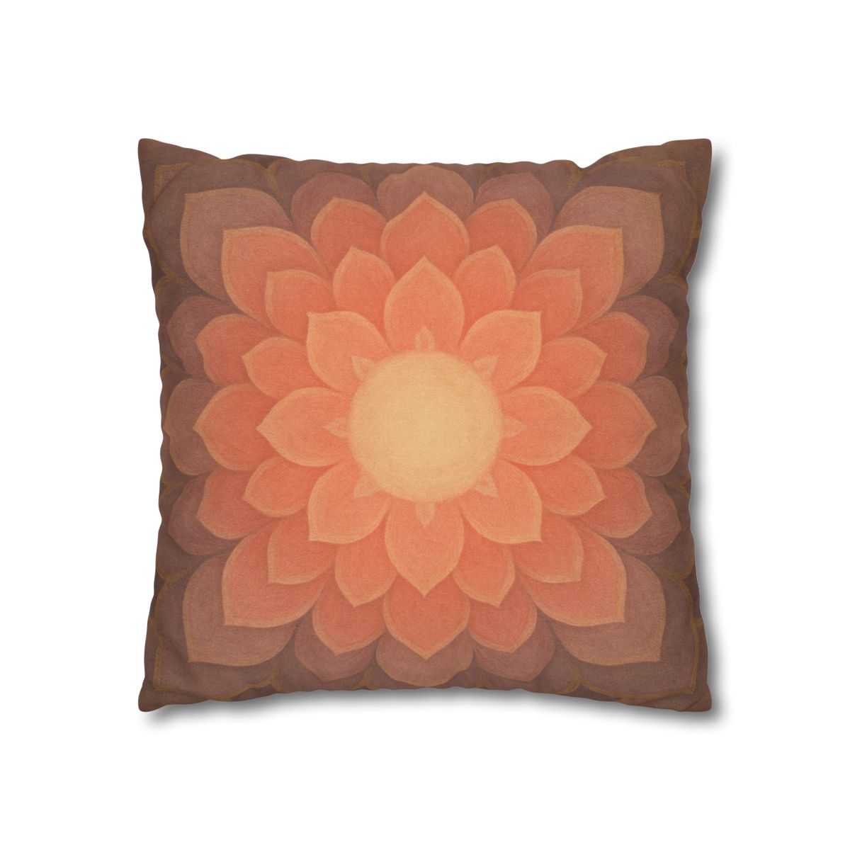 Petal Mandala Overlay stylish decorative pillowcases