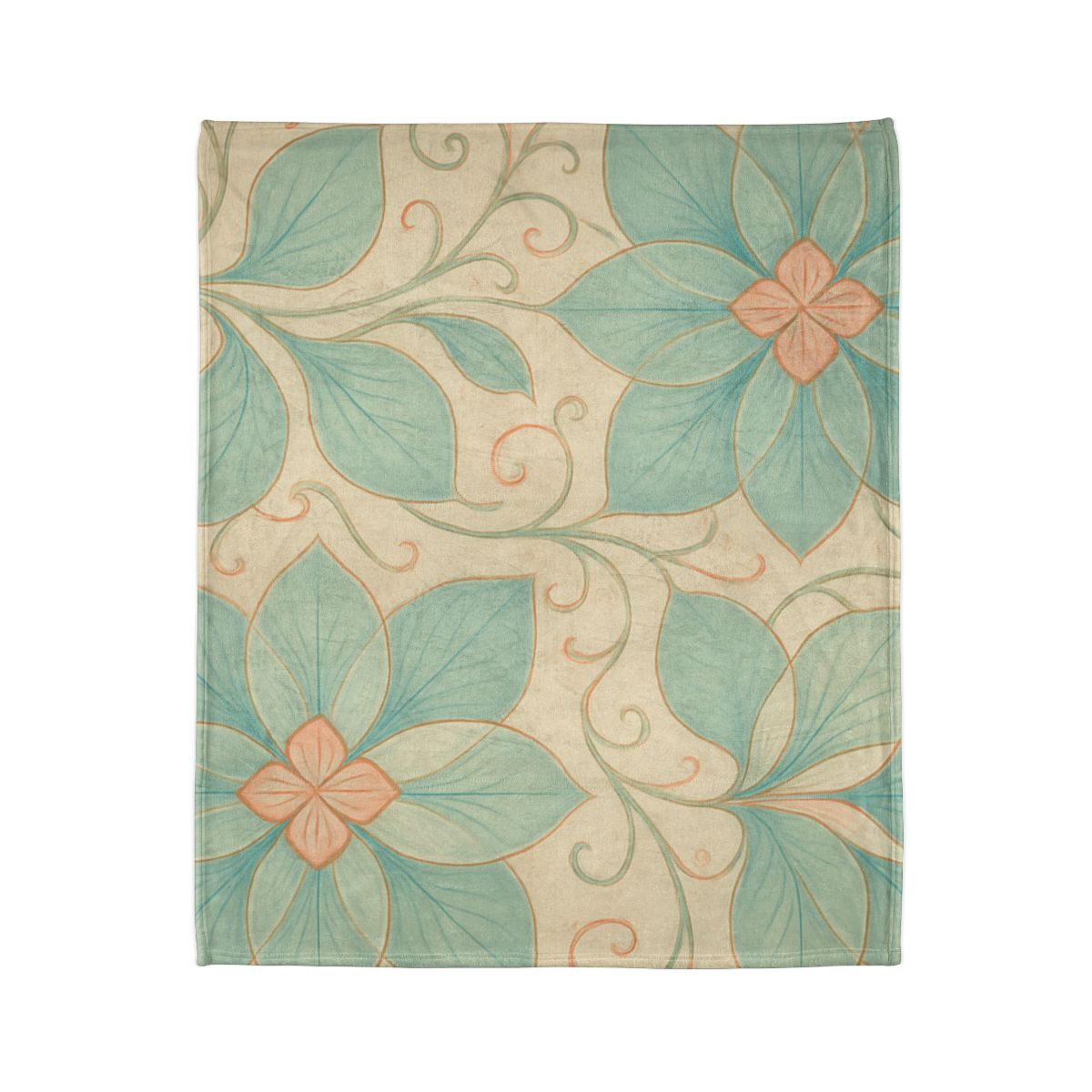 Petal Matrix Lace trendy patterned blankets