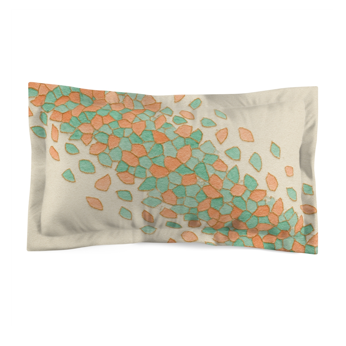 Petal Mosaic Cascade comfortable bed pillows