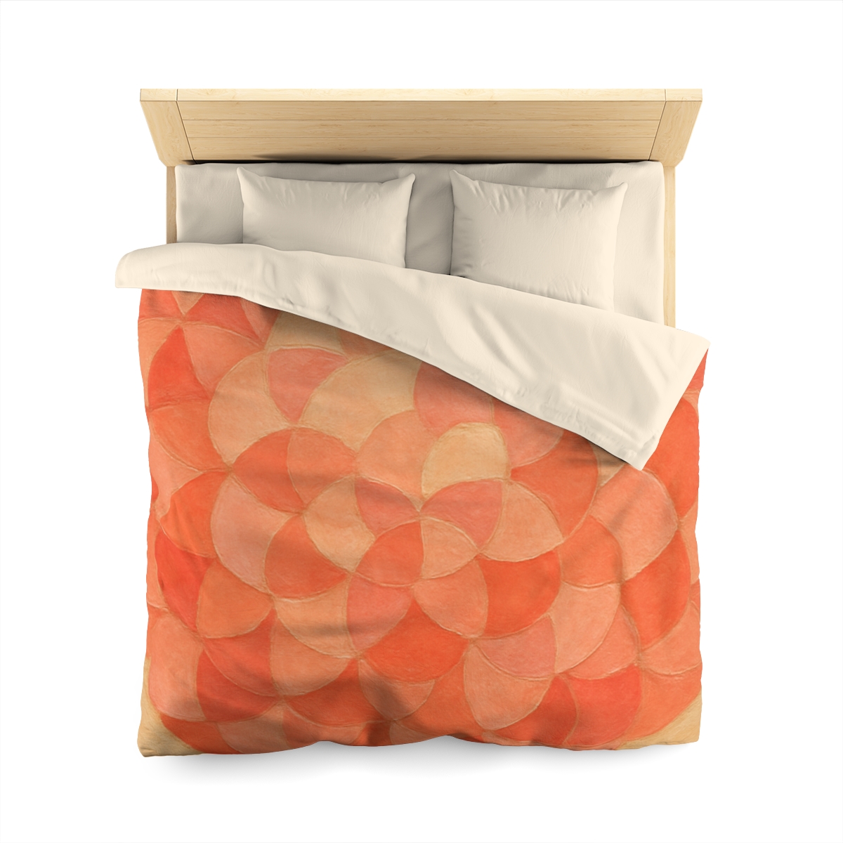 Petal Mosaic Halo personalized bedding duvets
