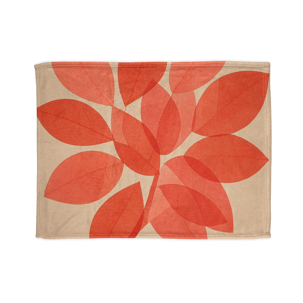 Petal Mosaic Overlay decorative home blankets