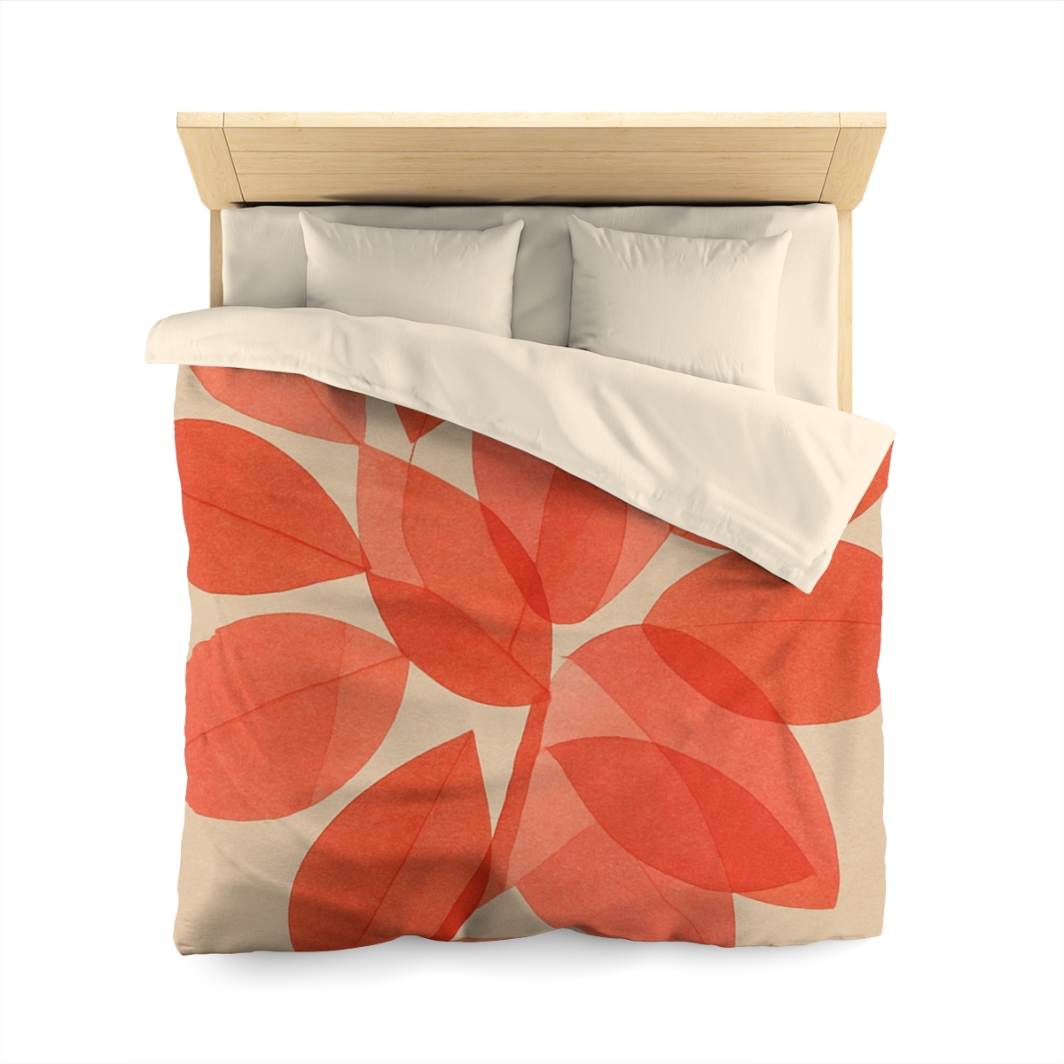 Petal Mosaic Overlay soft comforter duvets