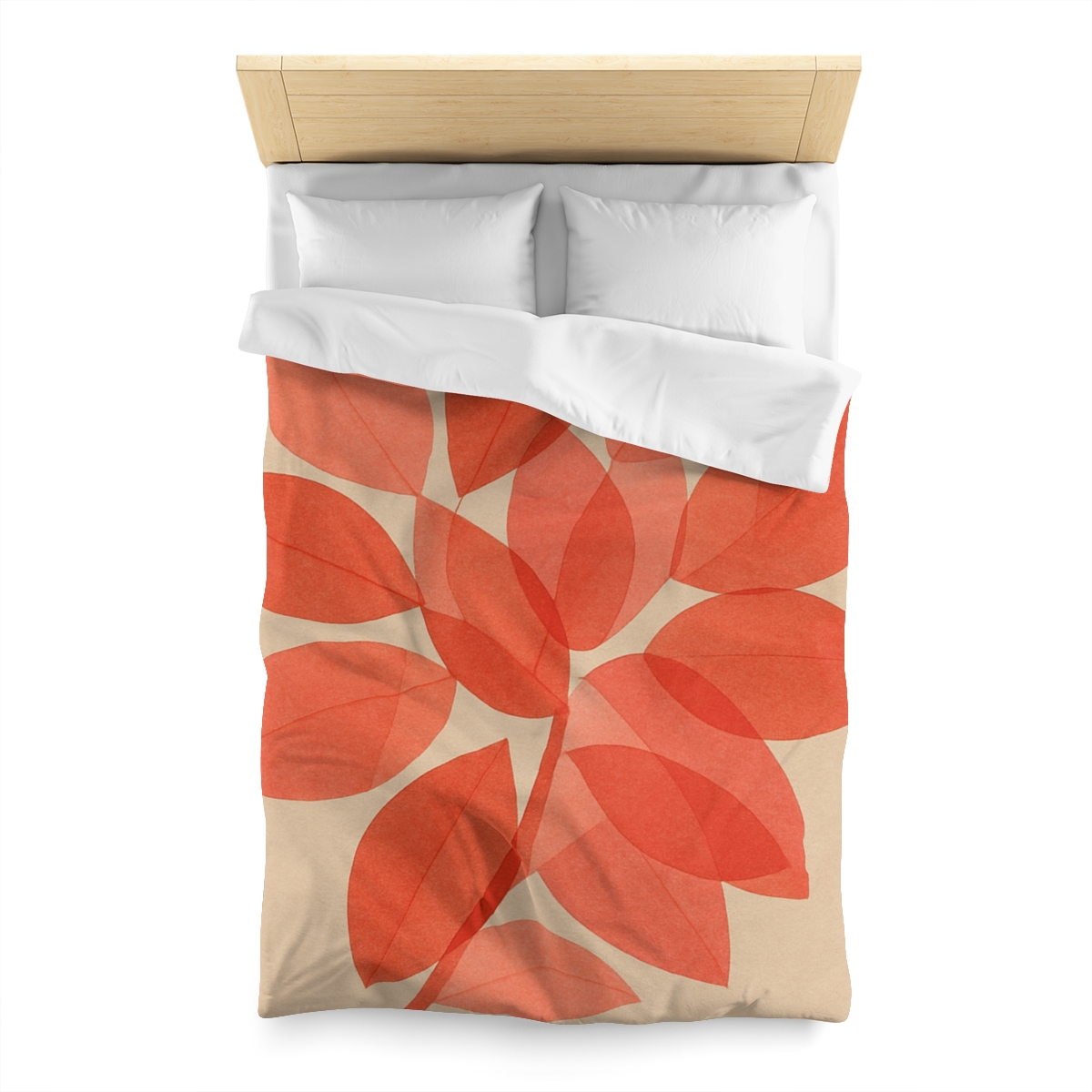 Petal Mosaic Overlay soft comforter duvets