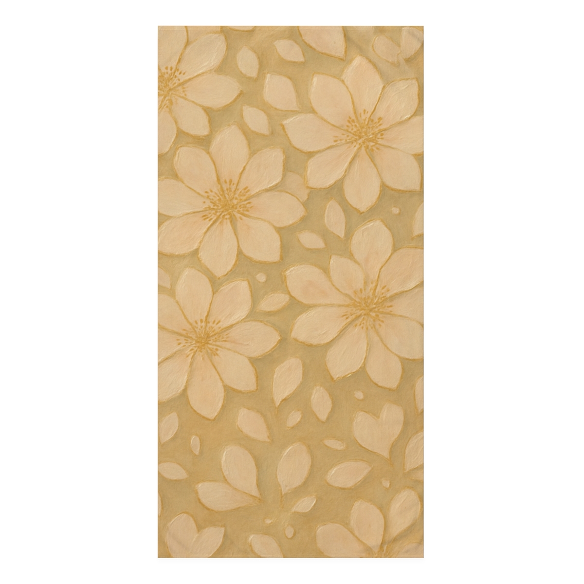 Petal Mosaic Overlay unique gift towels
