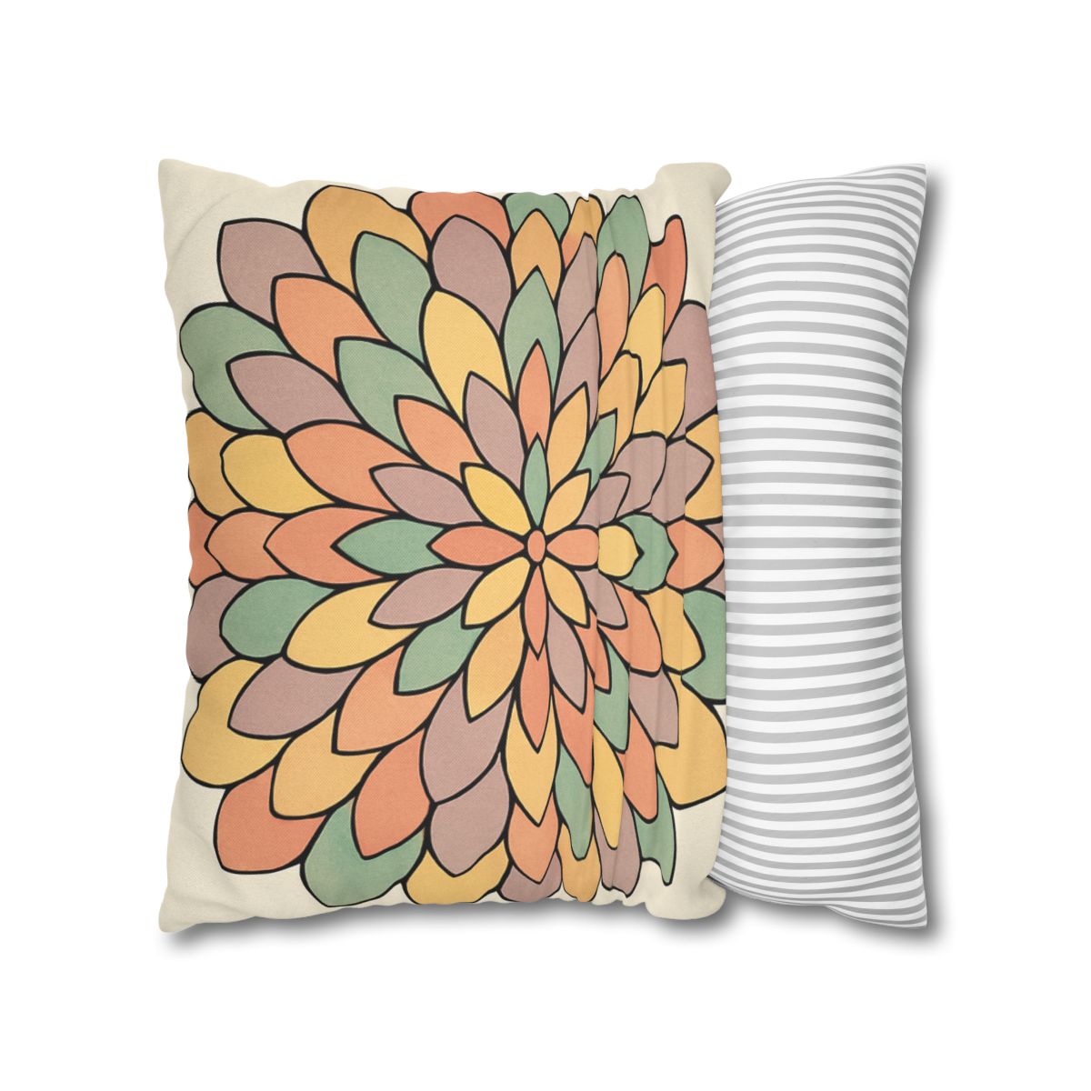 Petal Mosaic Radiance Pillow Cases Pack Of 2