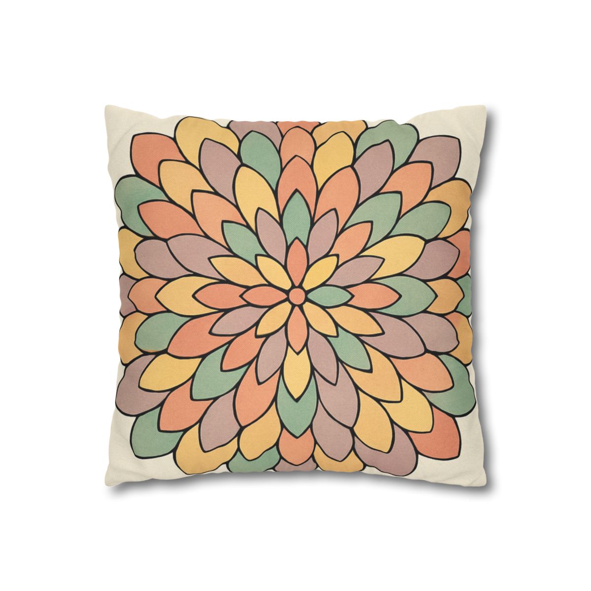 Petal Mosaic Radiance Pillow Cases Pack Of 2