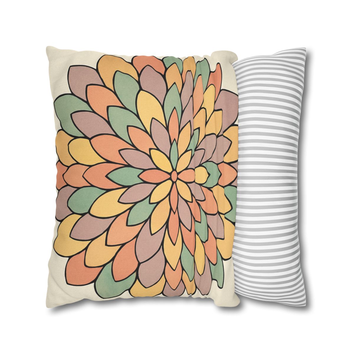 Petal Mosaic Radiance Pillow Cases Pack Of 2