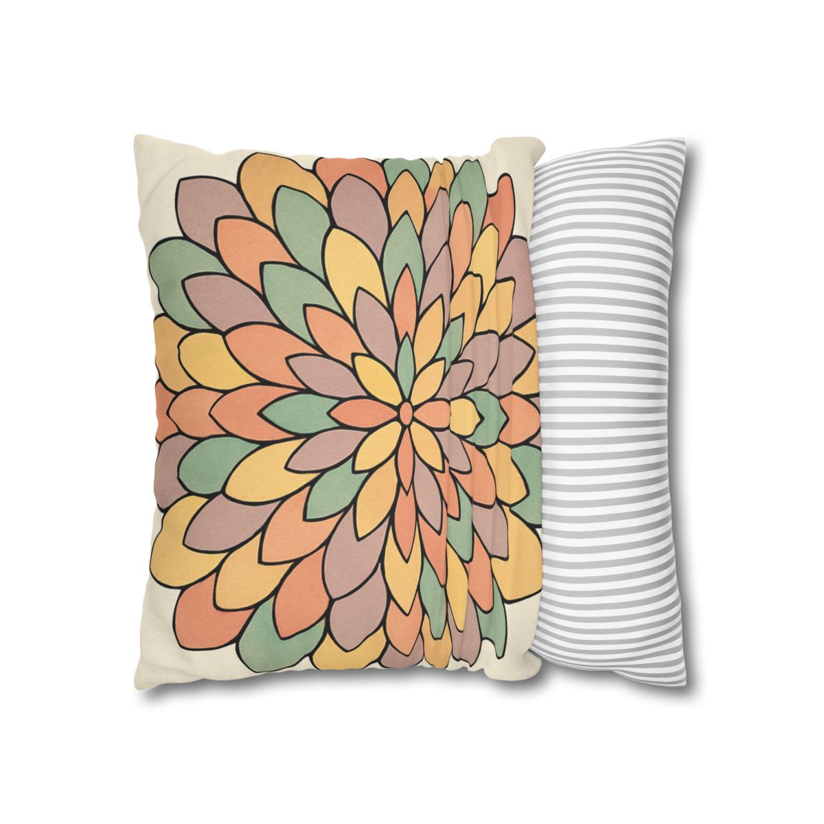 Petal Mosaic Radiance Pillow Cases Pack Of 2