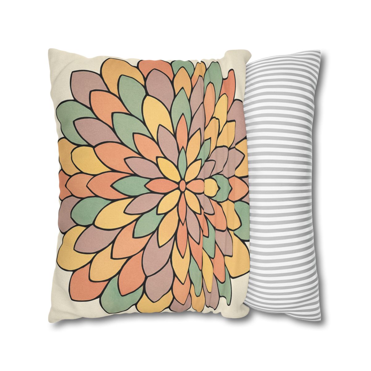 Petal Mosaic Radiance Pillow Cases Pack Of 2