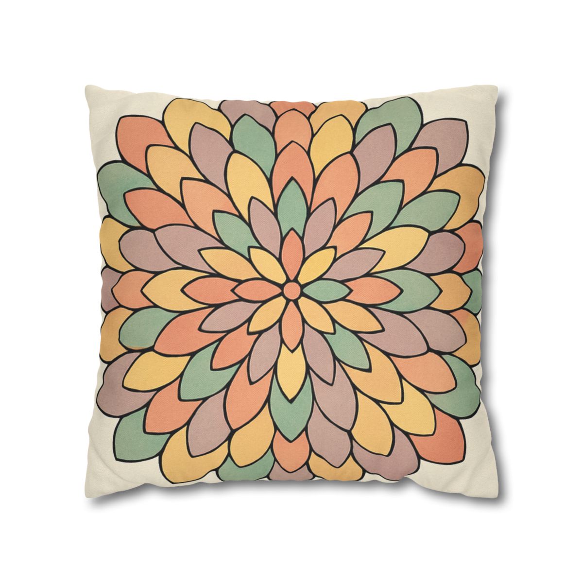 Petal Mosaic Radiance Pillow Cases Pack Of 2