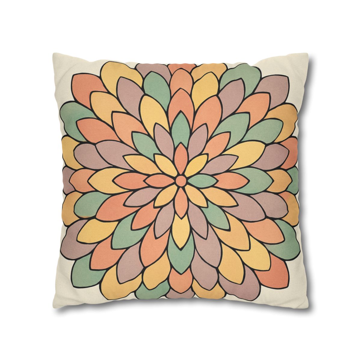 Petal Mosaic Radiance Pillow Cases Pack Of 2