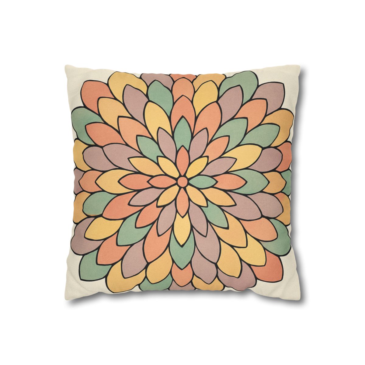 Petal Mosaic Radiance Pillow Cases Pack Of 2