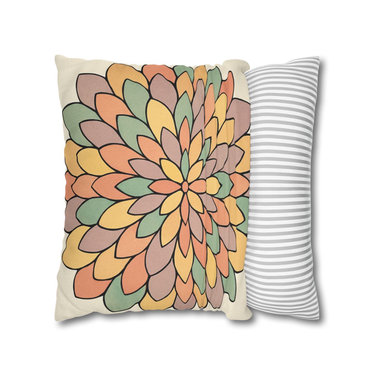Petal Mosaic Radiance Pillow Cases Pack Of 2