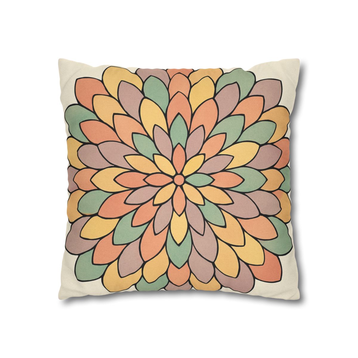 Petal Mosaic Radiance Pillow Cases Pack Of 2