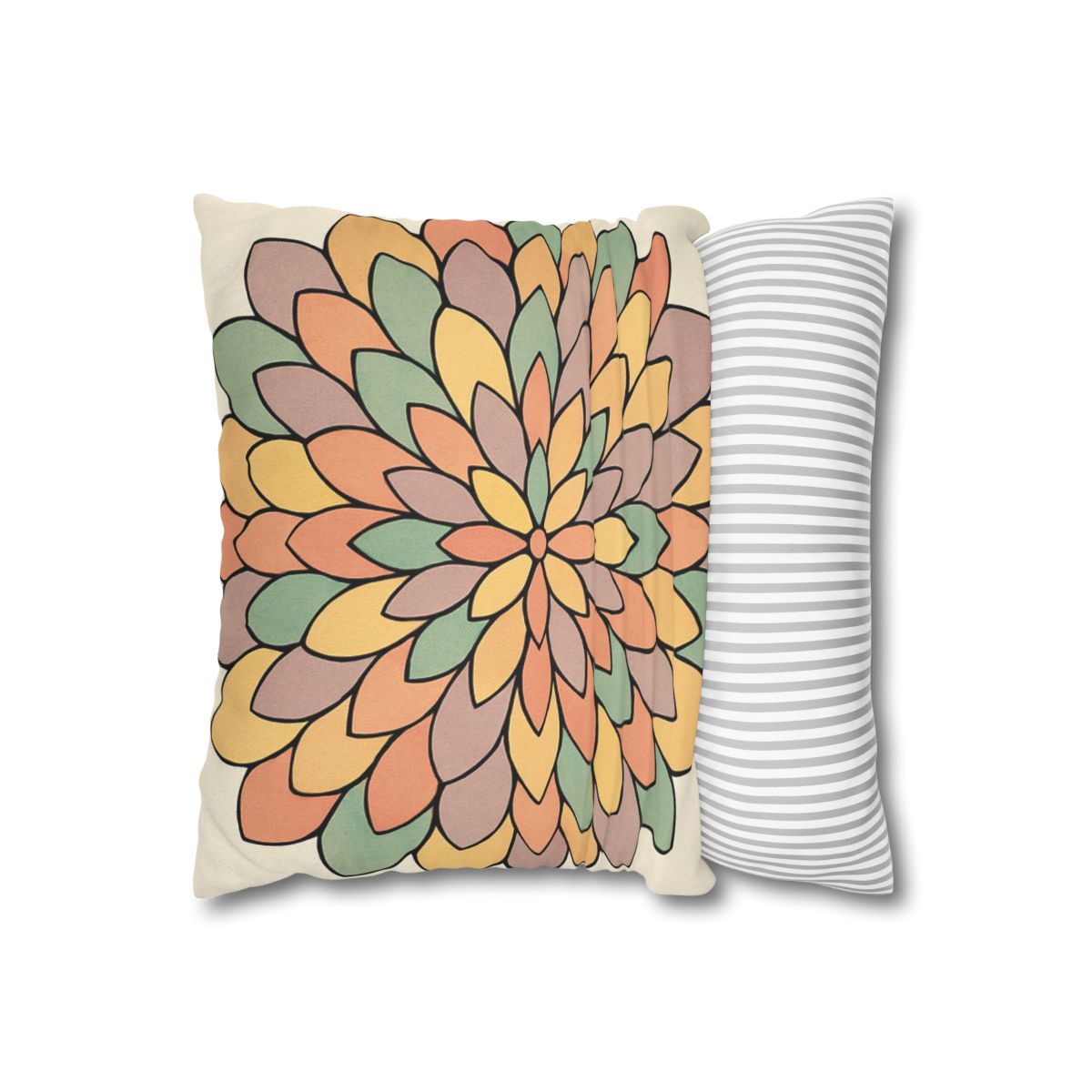 Petal Mosaic Radiance Pillow Cases Pack Of 2