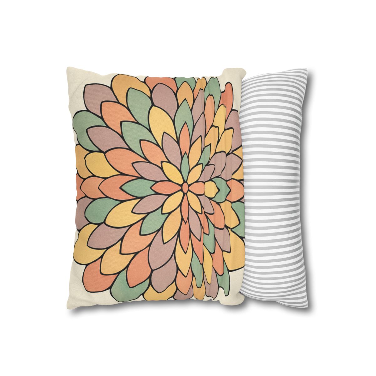 Petal Mosaic Radiance Pillow Cases Pack Of 2
