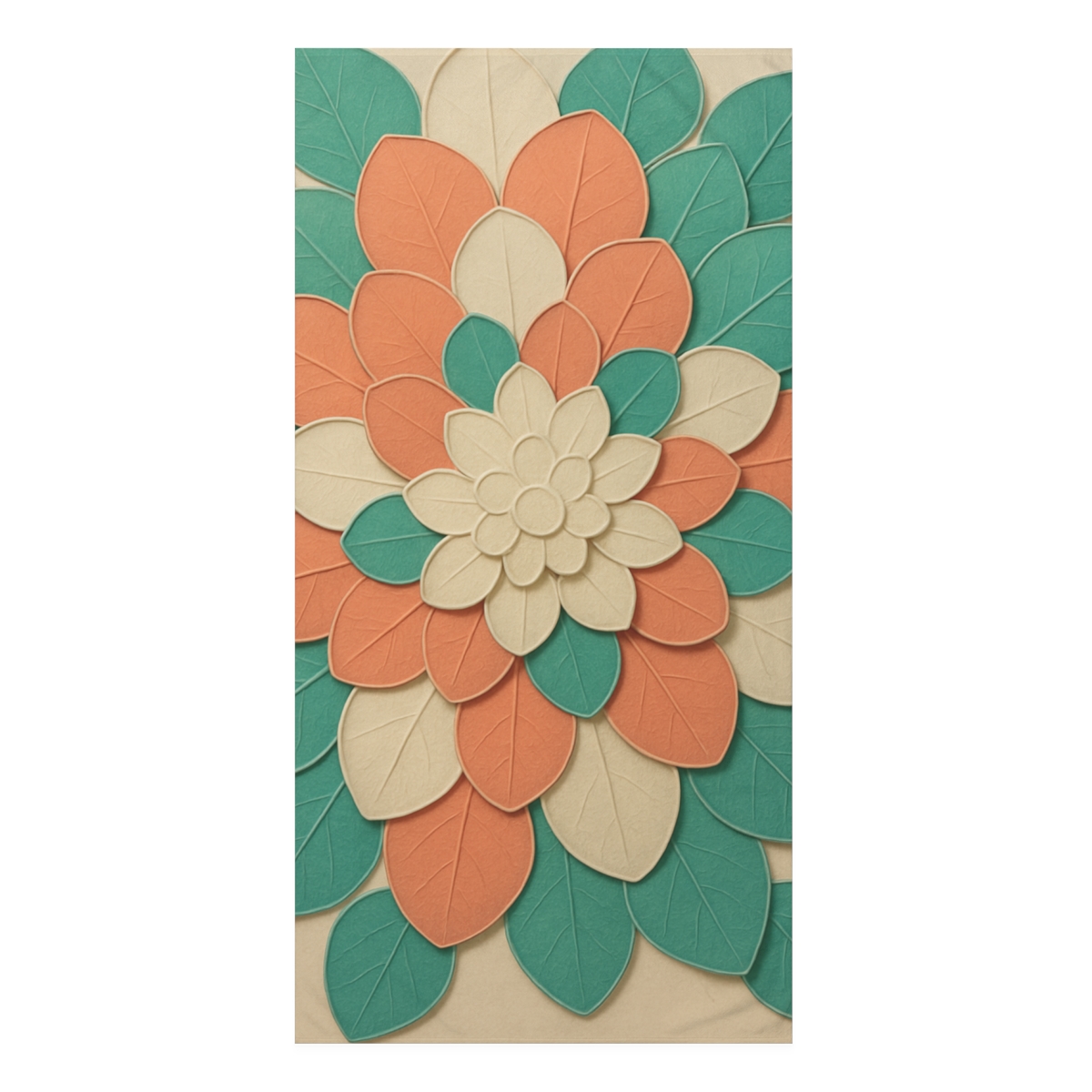 Petal Mosaic Radiant trendy hand towels