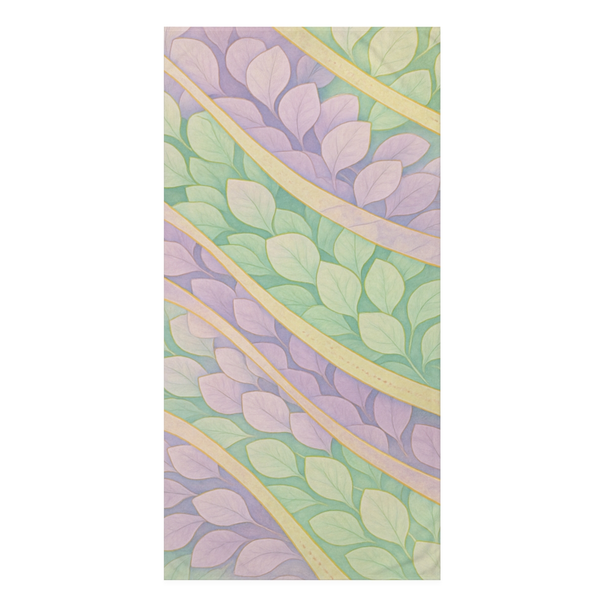 Petal Mosaic Ribbon soft cotton towels