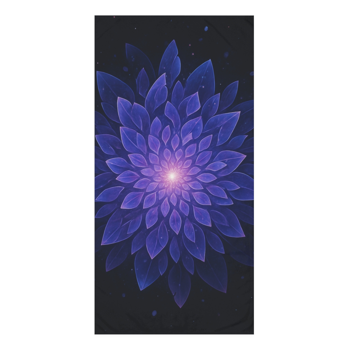Petal Nebula Bloom custom towels