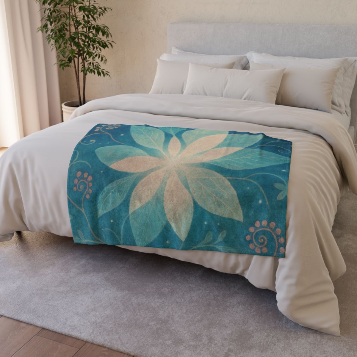 Petal Nebula Lattice unique gift blanketscustom blankets