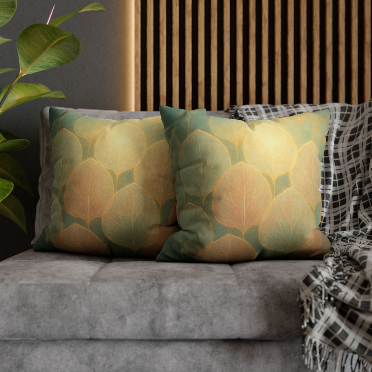 Petal Nebula Lattice soft cotton pillow cases