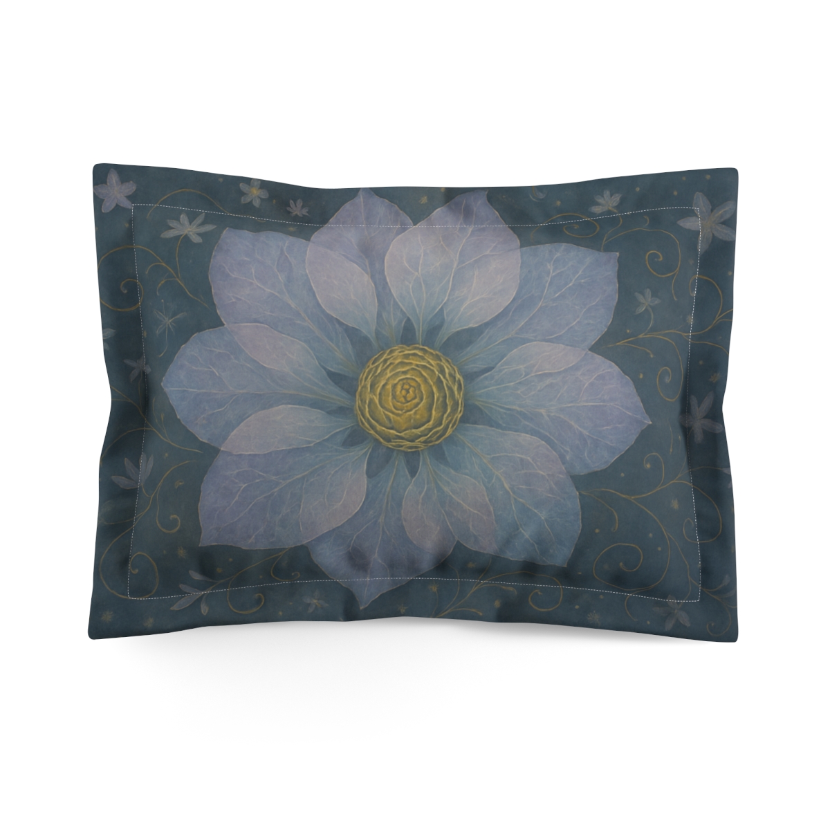 Petal Nebula Mosaic trendy accent pillows