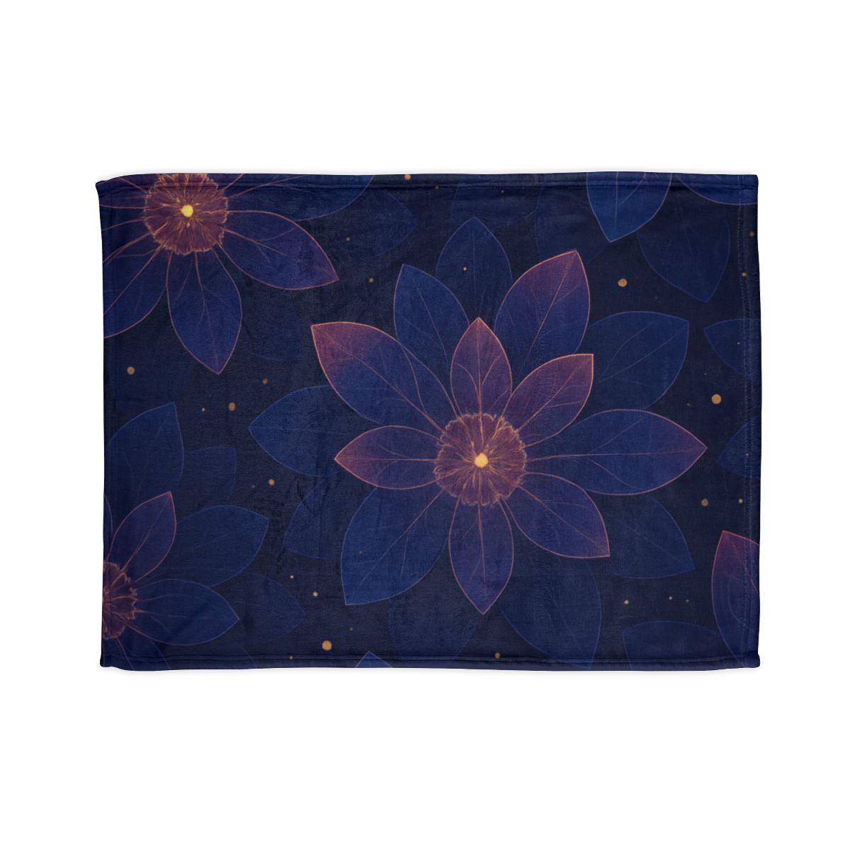 Petal Nebula Tessellation stylish throw blankets