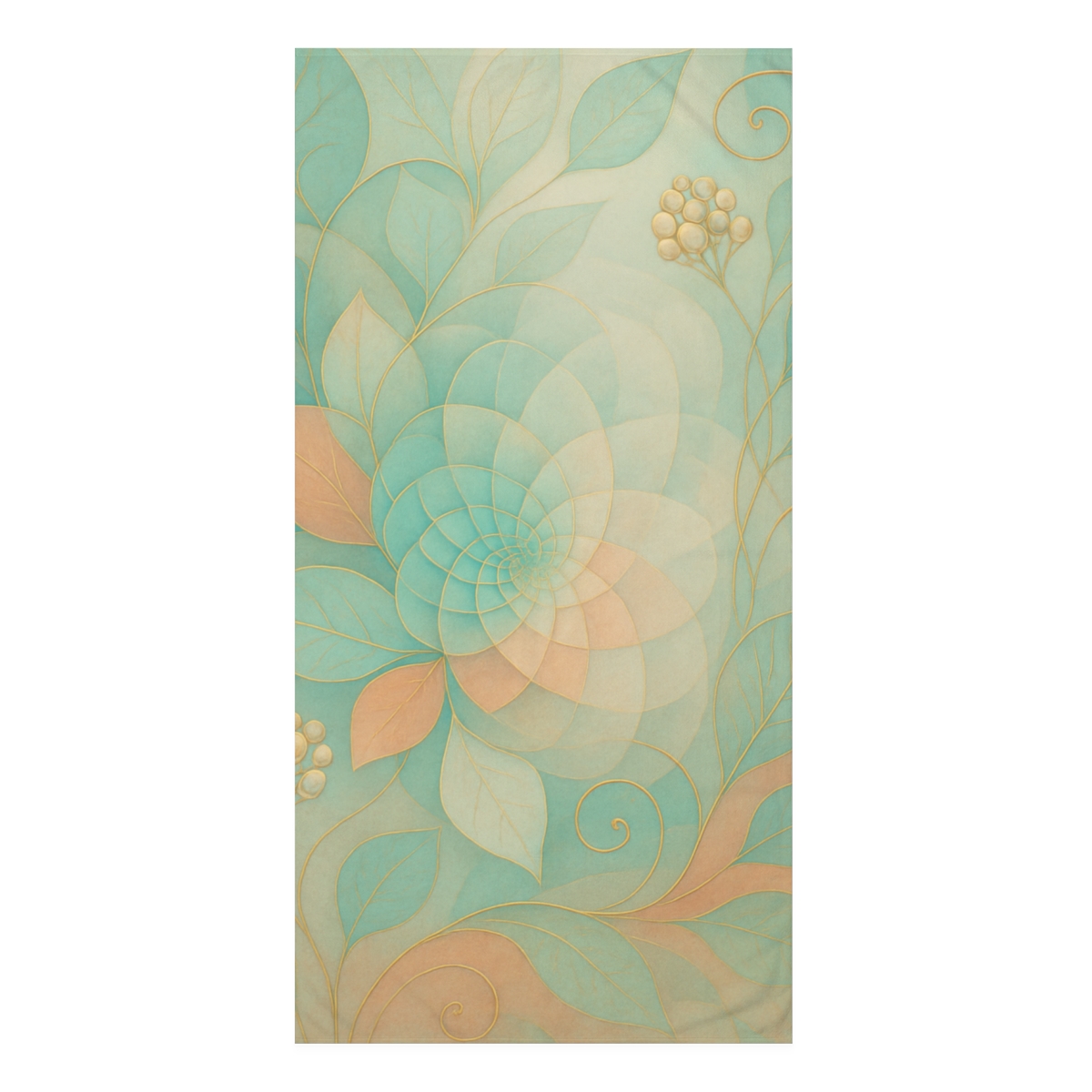 Petal Nebula Tessellation trendy hand towels