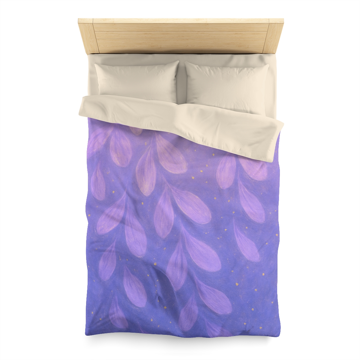 Petal Orbit Cascade unique patterned duvets