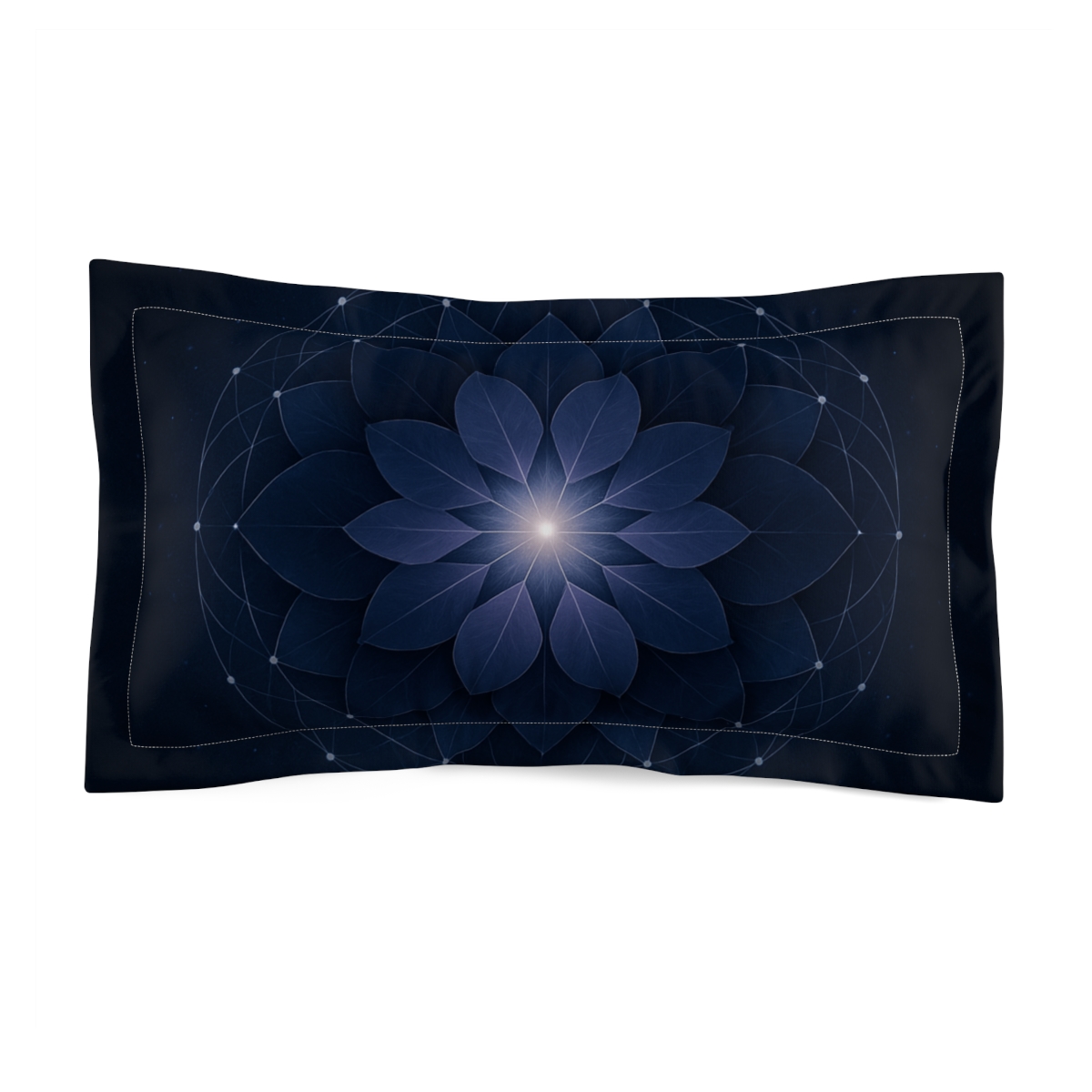 Petal Orbit Lattice designer printed pillows