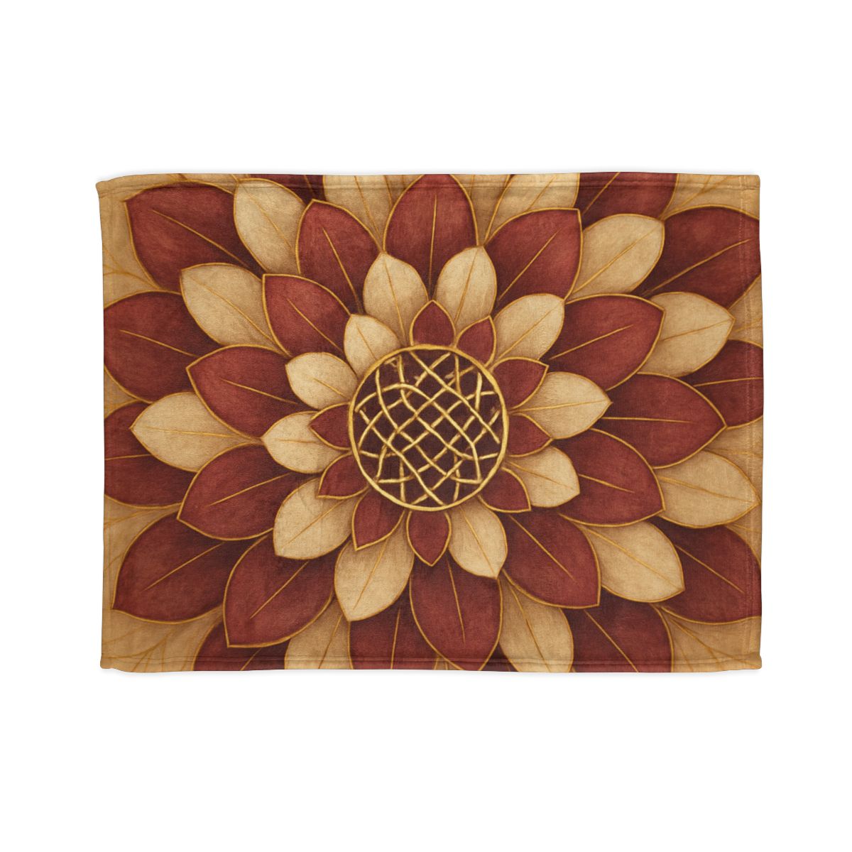 Petal Orbit Lattice warm winter blankets