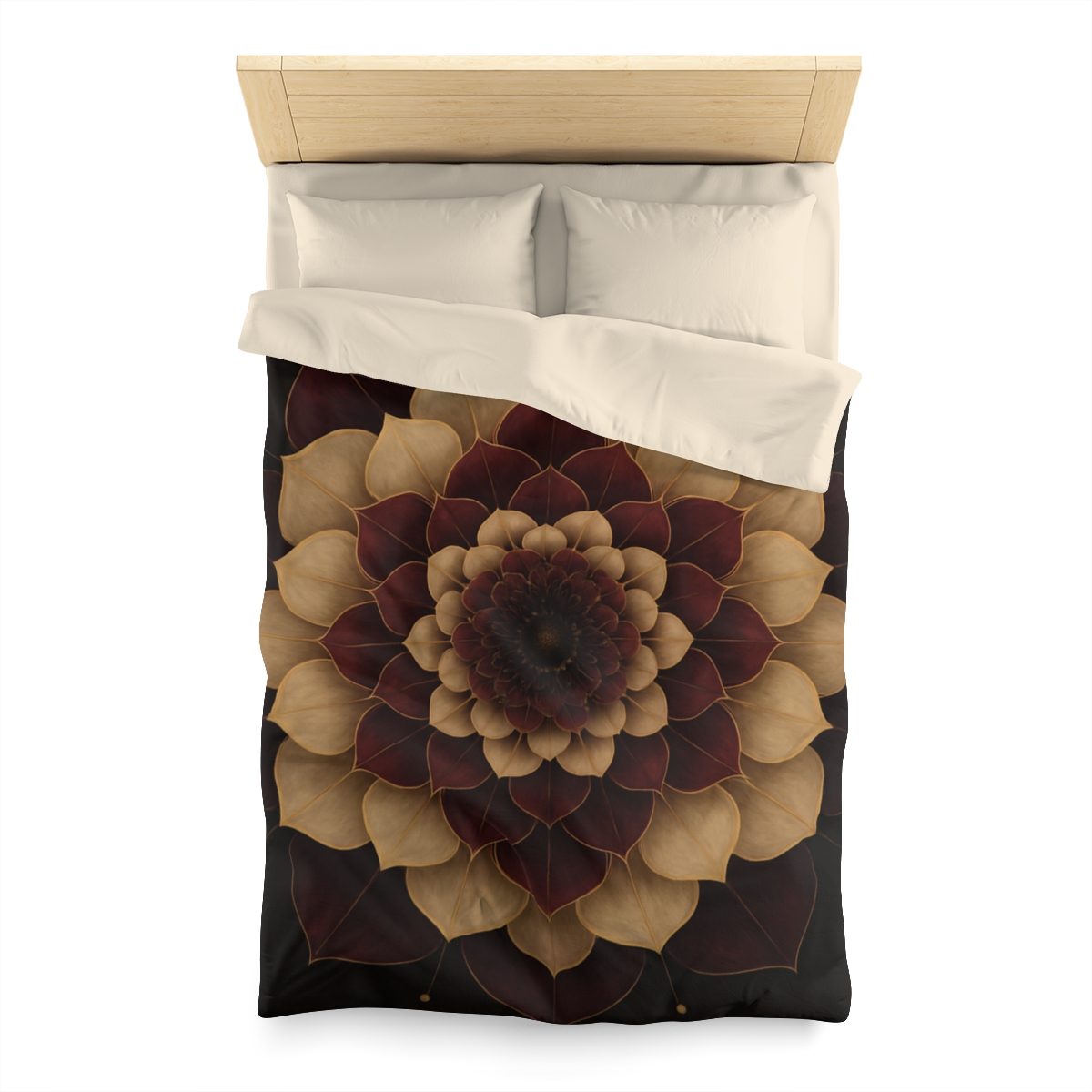 Petal Orbit Mandala stylish duvet covers