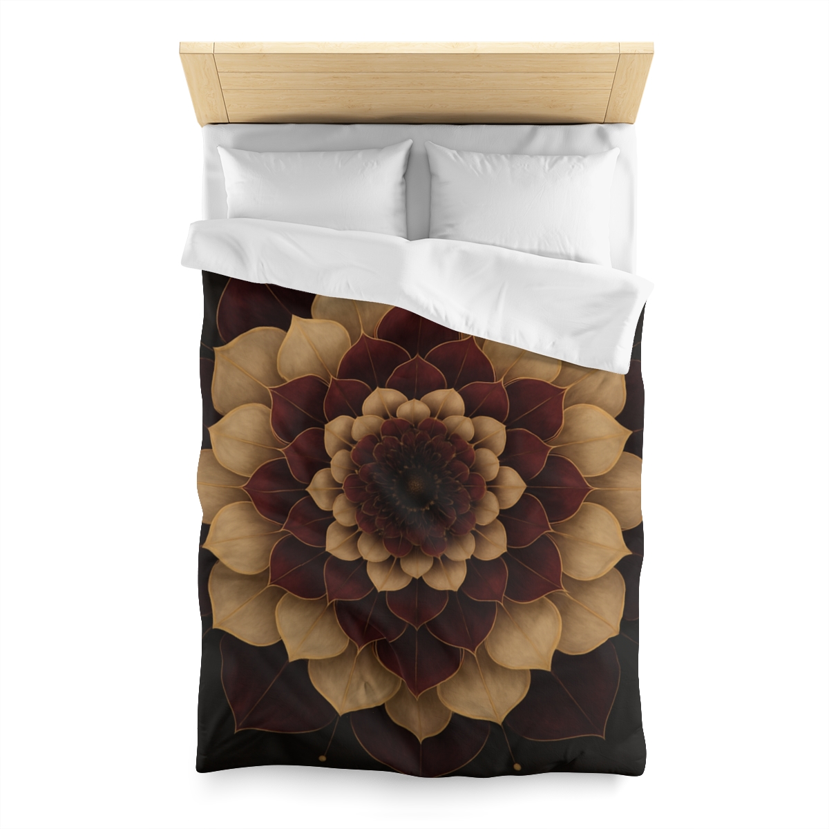 Petal Orbit Mandala stylish duvet covers