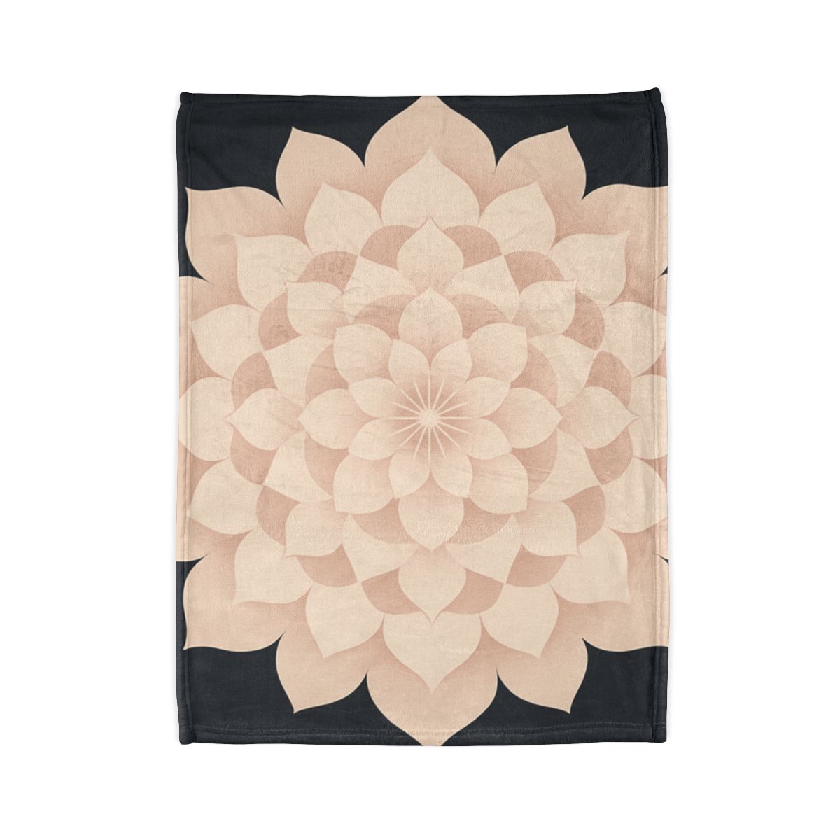 Petal Orbit Mandala warm winter blankets