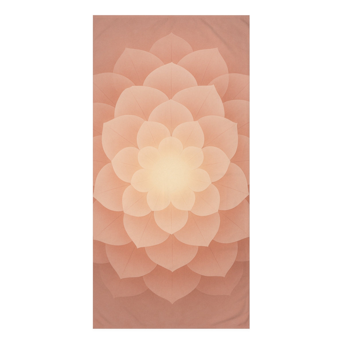Petal Orbit Mandala decorative home towelscustom towels