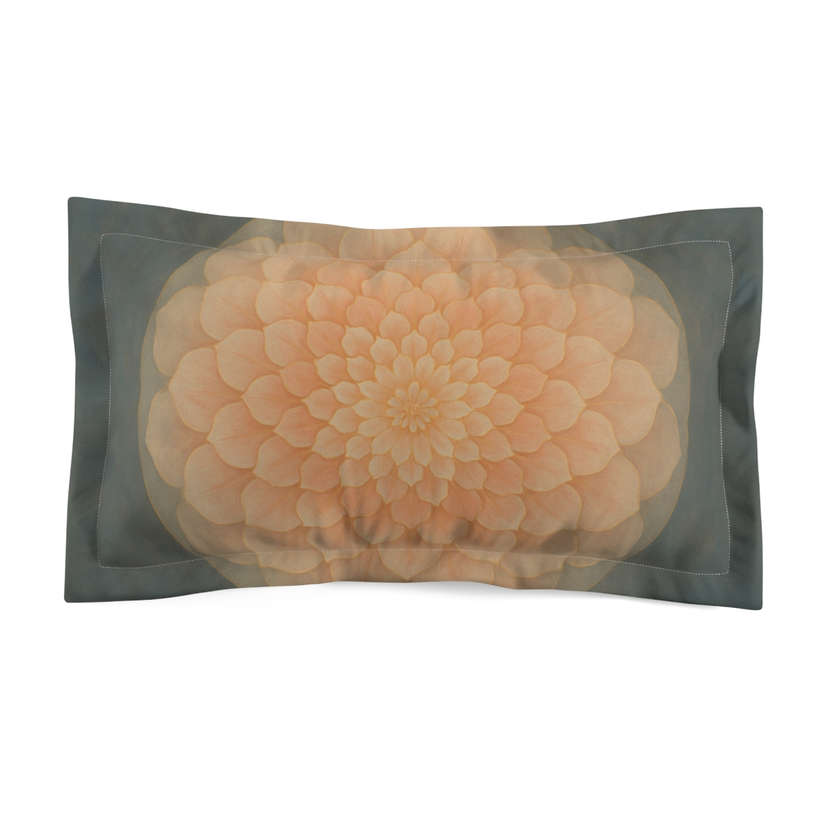 Petal Orbit Mandala custom pillows