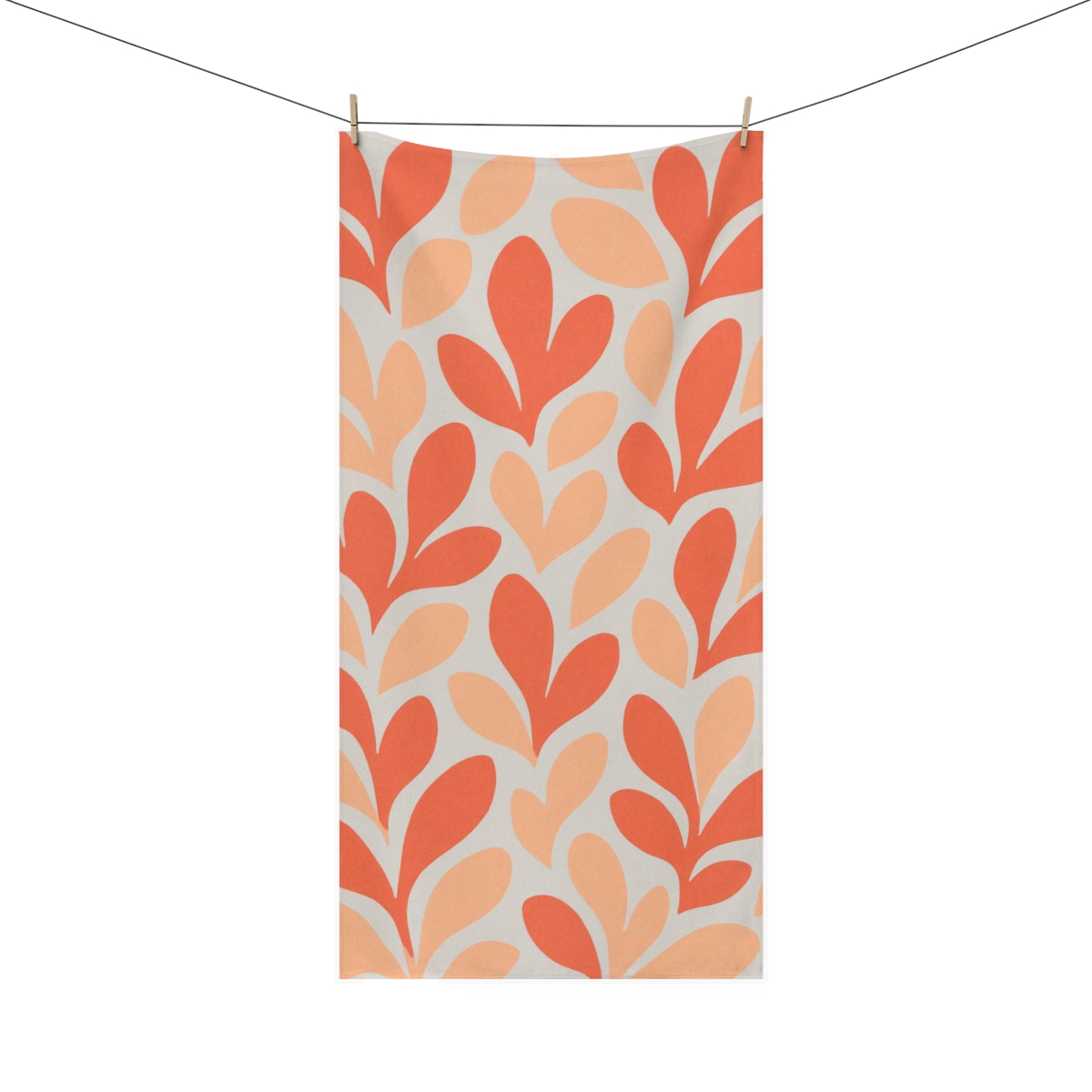 Petal Overlay Chorus designer printed towels