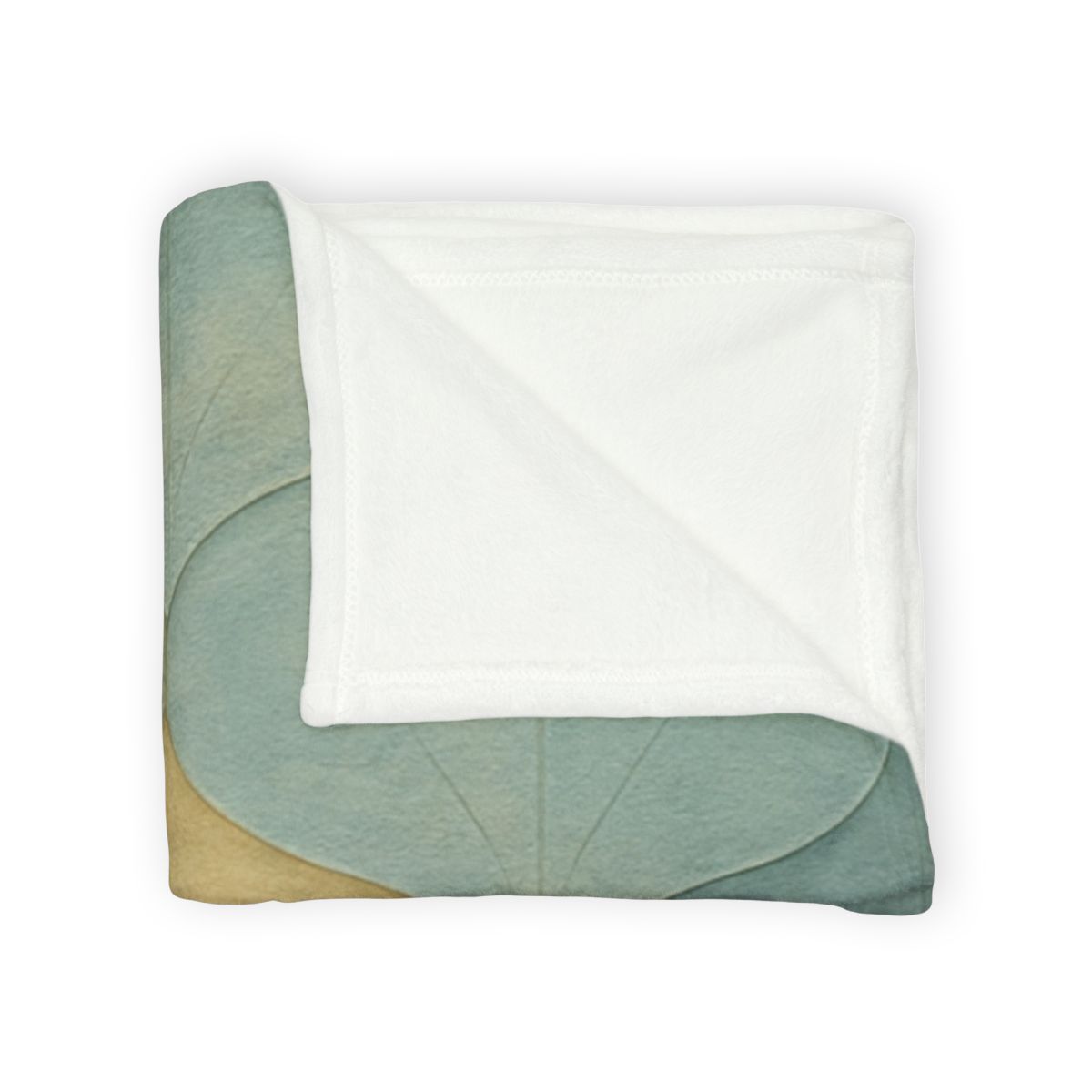Petal Overlay Fresco designer printed blankets