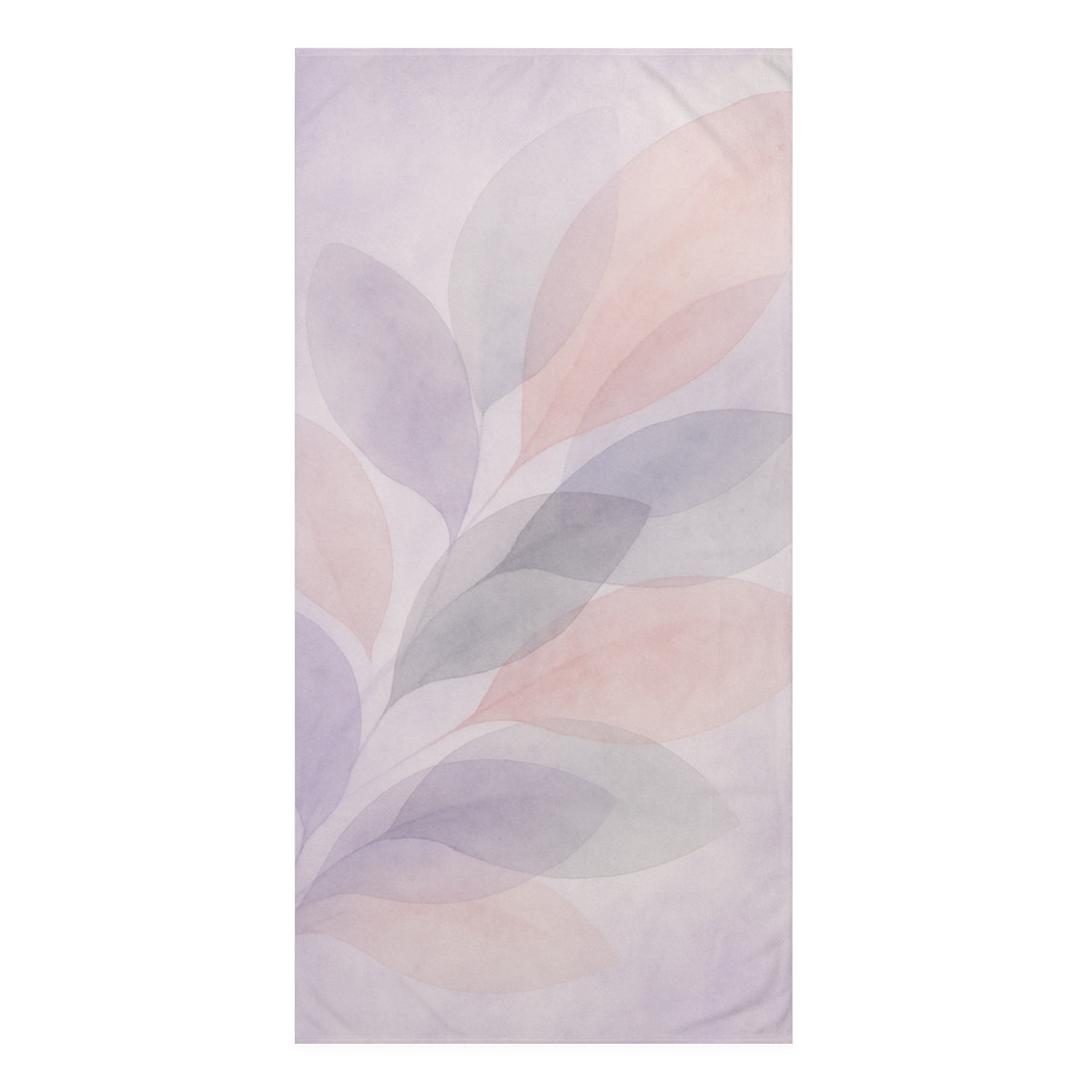 Petal Overlay Gradient trendy hand towels