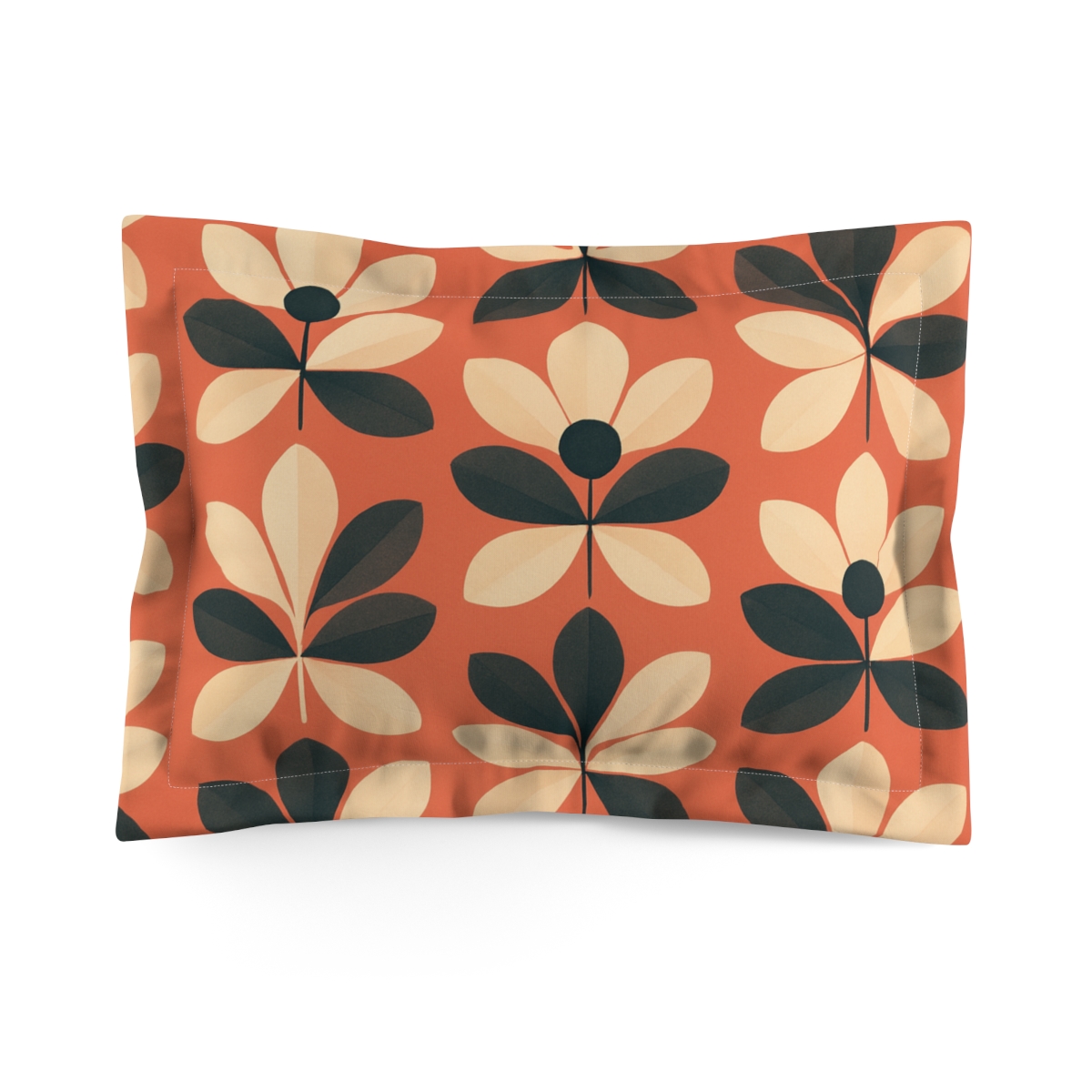 Petal Overlay Grid gift pillows for home