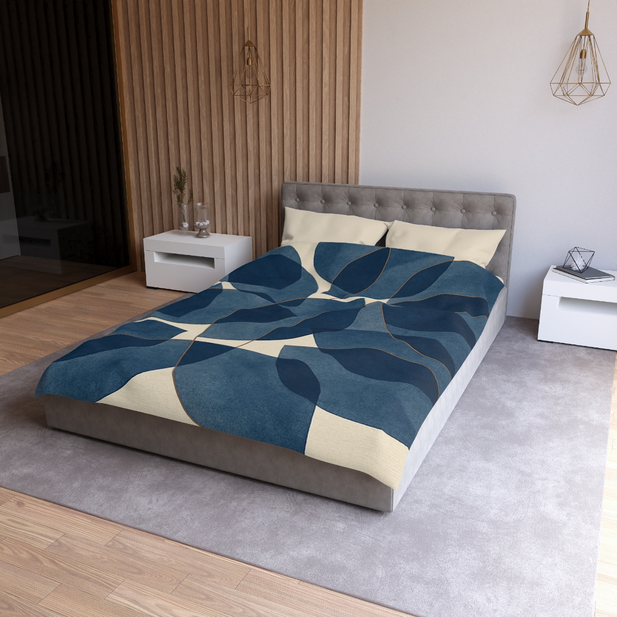 Petal Overlay Mosaic duvets for gifts