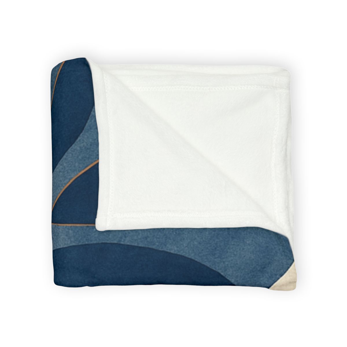 Petal Overlay Mosaic personalized cozy blankets