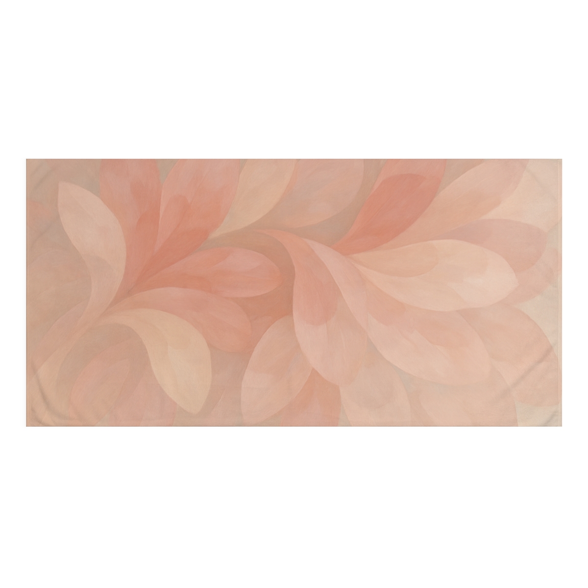 Petal Overlay Symphony designer printed towels