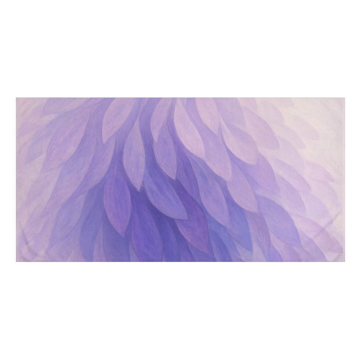 Petal Overlay Wave stylish beach towels