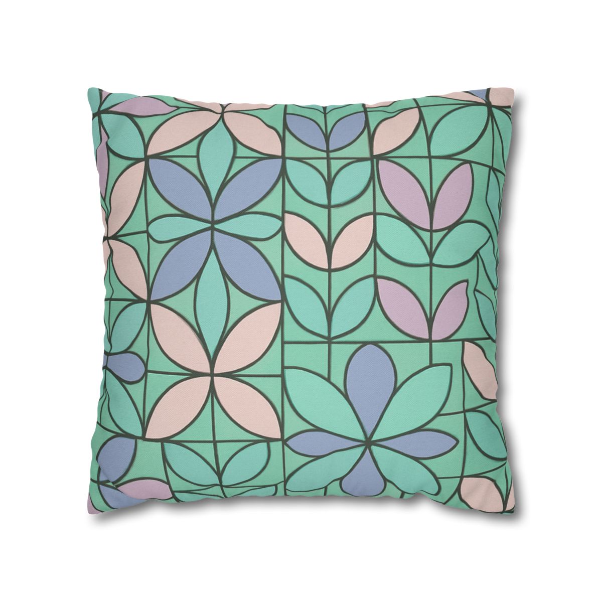Petal Prism Array Pillow Cases Pack Of 2