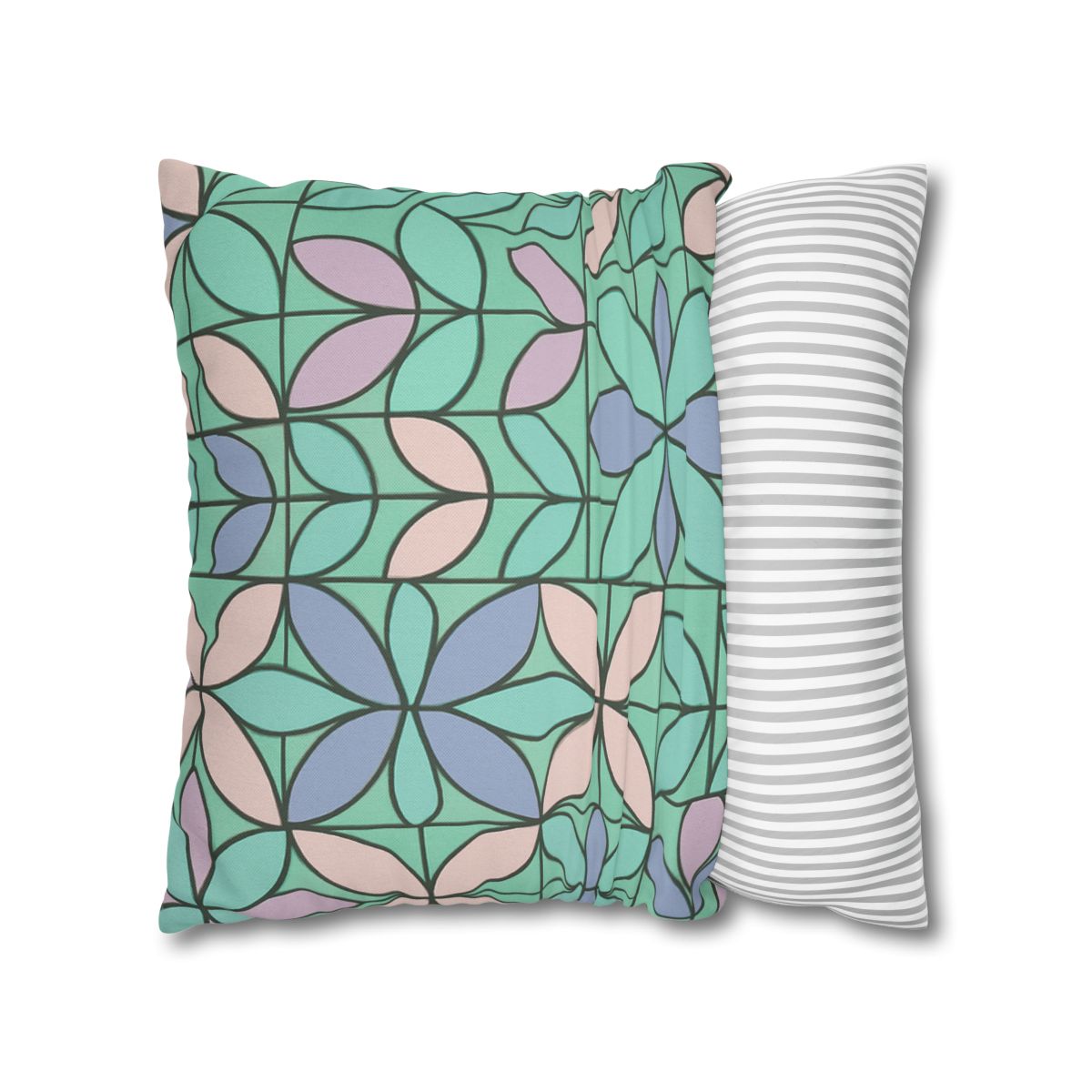 Petal Prism Array Pillow Cases Pack Of 2