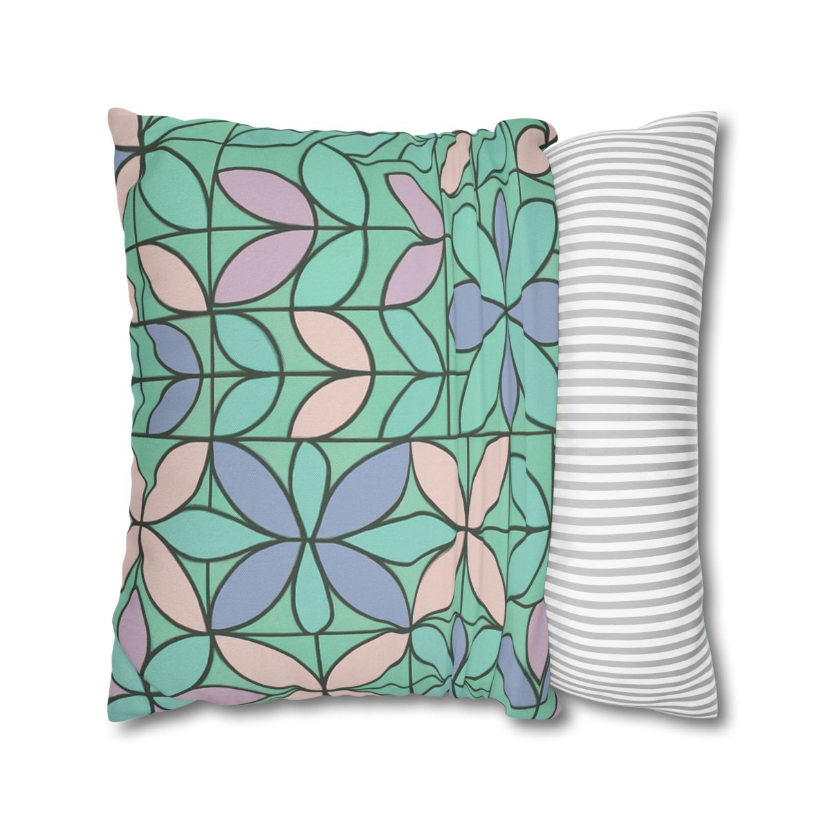 Petal Prism Array Pillow Cases Pack Of 2